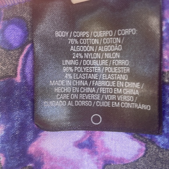 Tahari sheath dress black geometric lace with bright purple floral underlayer - Picture 10 of 12